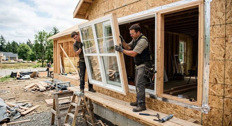 Awning Windows Installation in Boston, MA