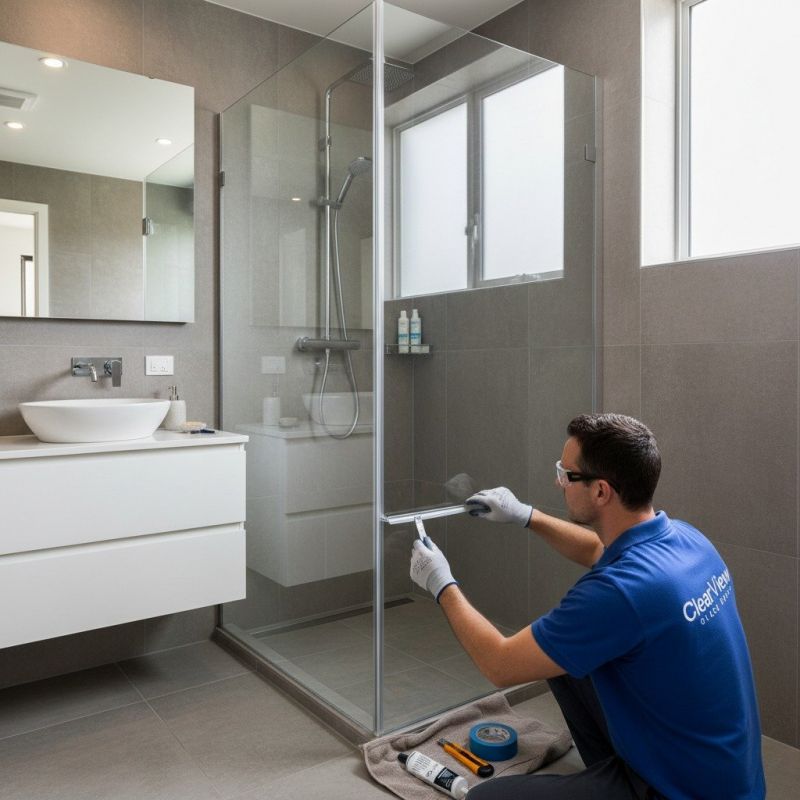 Shower Door Seal Repair