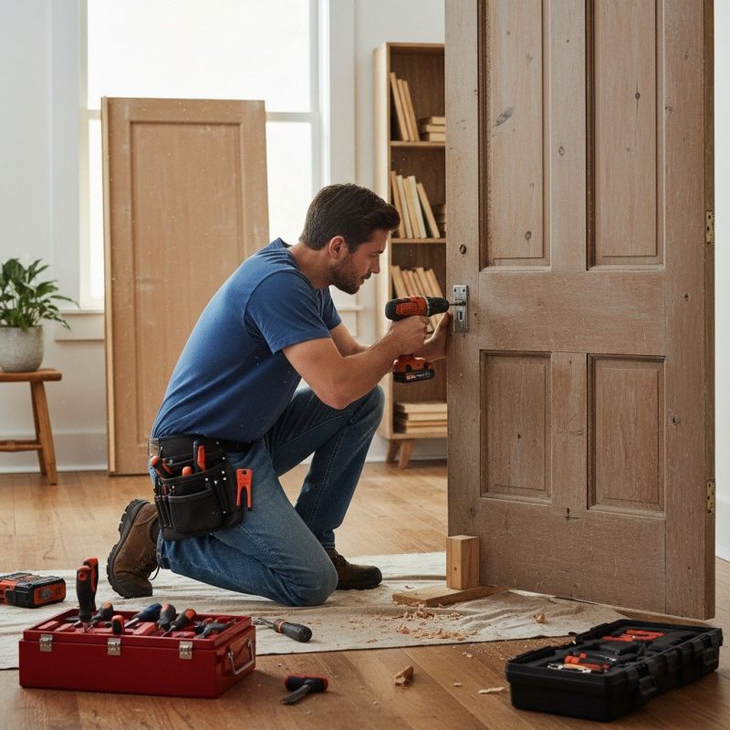 Basement Door Repair in Alpharetta, GA