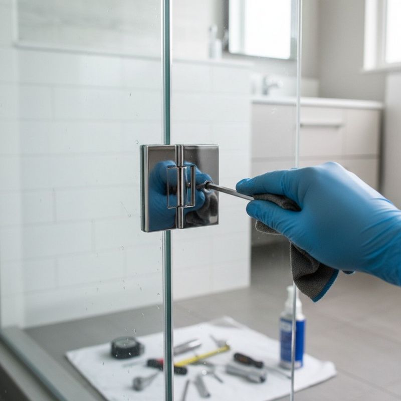 Shower Door Seal Repair