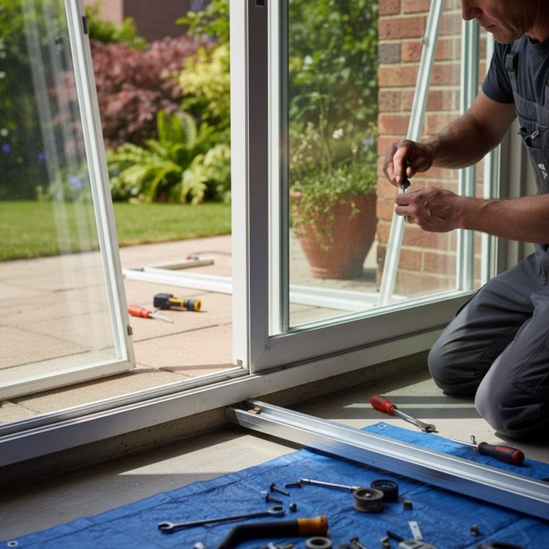 Sliding Door Track Repair in Olathe, KS