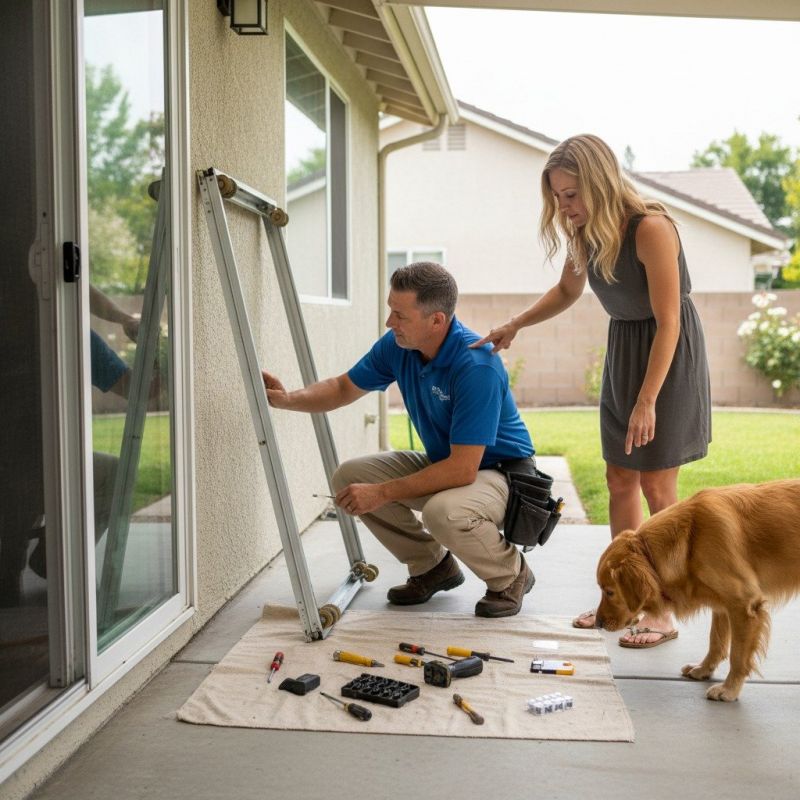 Sliding Glass Door Repair in Conroe, TX